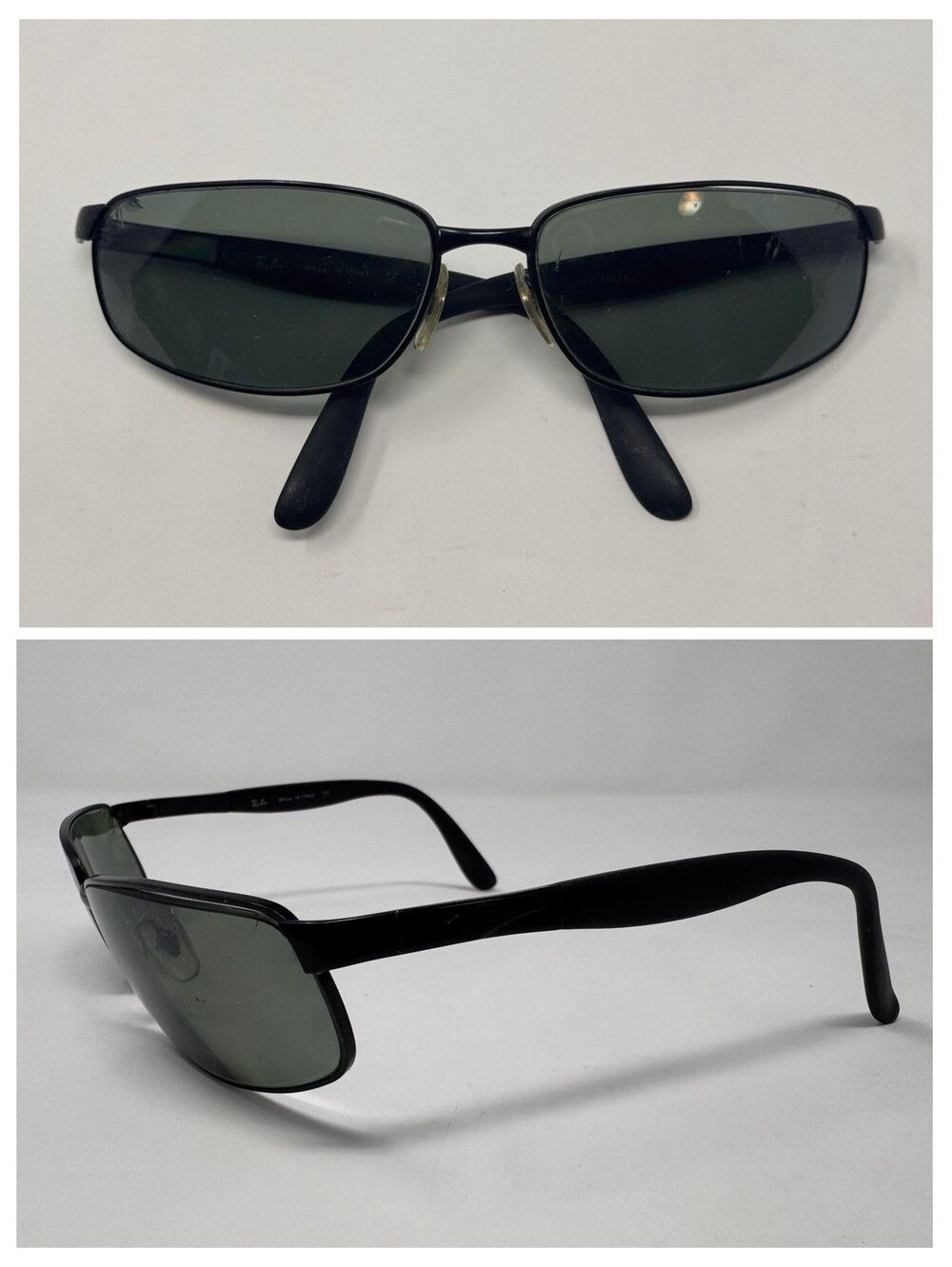 Ray-Ban RB3254 006 Black Wrap Sunglasses Frames Only 61-16 Italy